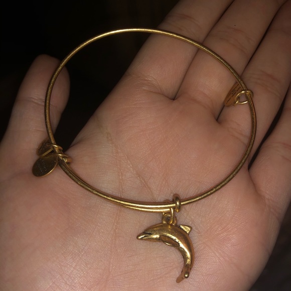 ⭐️Dolphin Alex & Ani Bracelet⭐️ - Picture 1 of 2